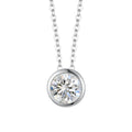 Best-selling Moissanite A Simple  Everyday 925 Sterling Silver Necklace
