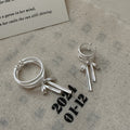 Holiday Multi Layers Bow-Knot 925 Sterling Silver Non-Pierced Earring(Single) Earrings