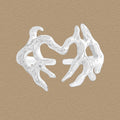 Fashion Irregular Withered Tree Brach 925 Sterling Silver Adjustable Ring
