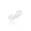 Party Irregular Leaves 925 Sterling Silver Adjustable Ring