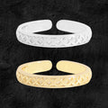 Casual Starbursts Women 925 Sterling Silver Adjustable Ring