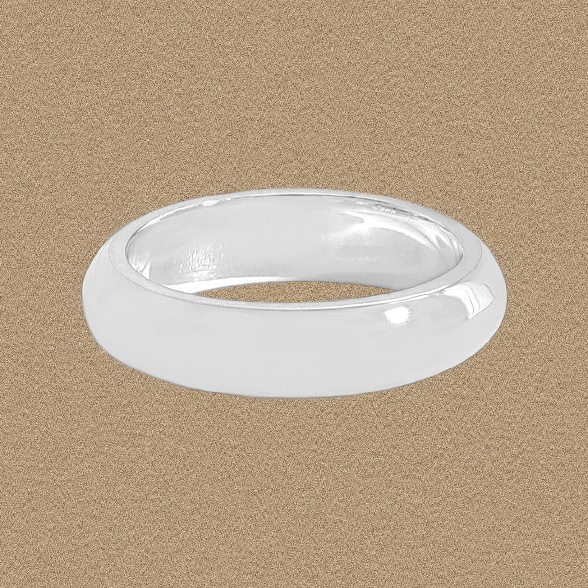 Minimalism Smoot 925 Sterling Silver Stacker Ring