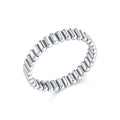 Modern Minimalist Design Polished 925 Sterling Silver Stackable Ring for Women Fashion Elegant Simple Style Band Ring 2025 New Arrival Jewelry Gift