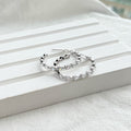 Holiday Waterdrop CZ 925 Sterling Silver Hoop Earrings