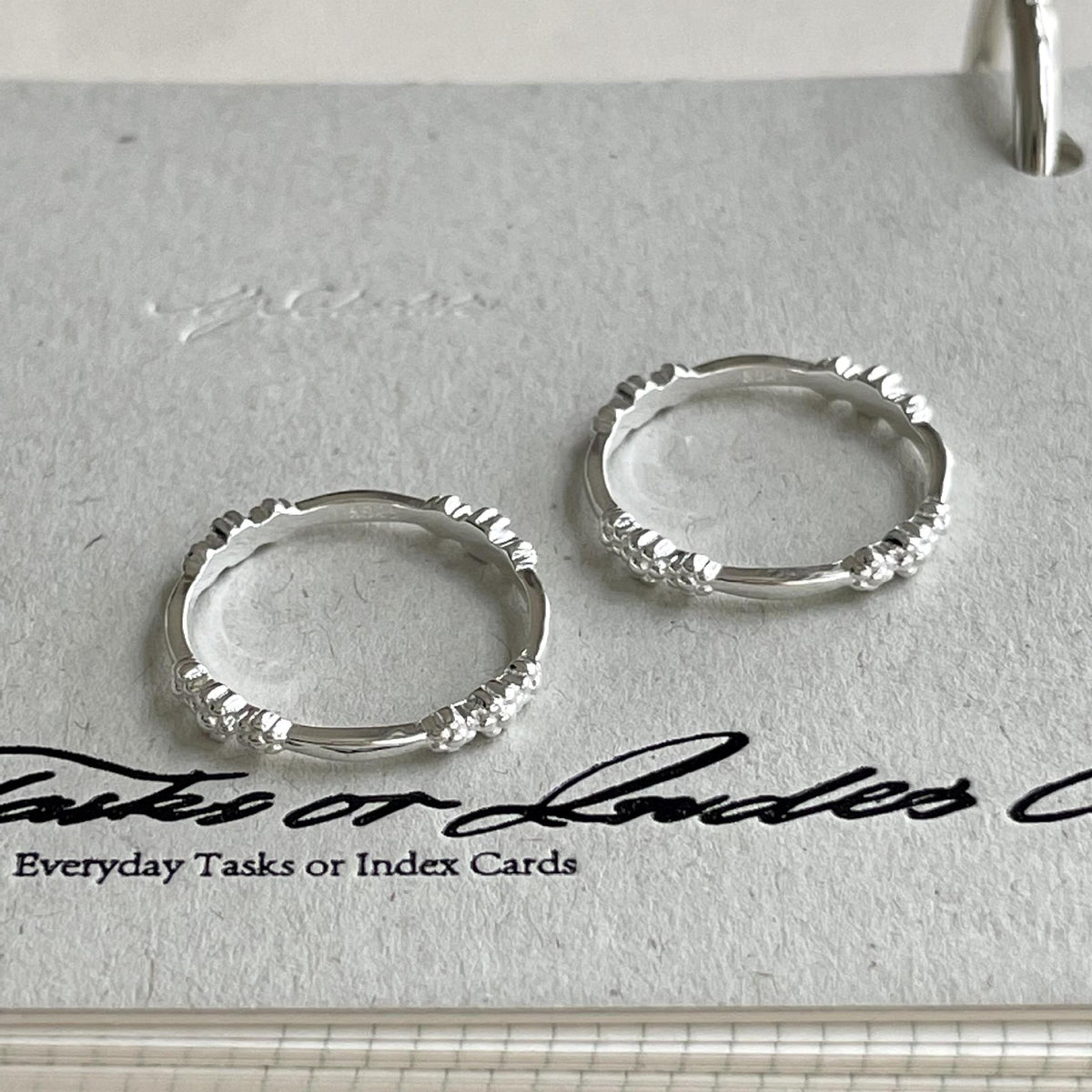 Women Beautiful Flowers 925 Sterling Silver Ring