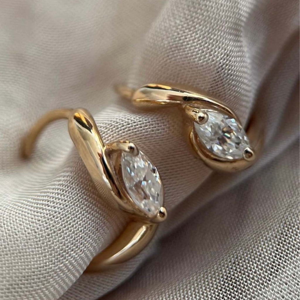 Stylish and Versatile Moissanite Earrings  925 Sterling Silver Earrings